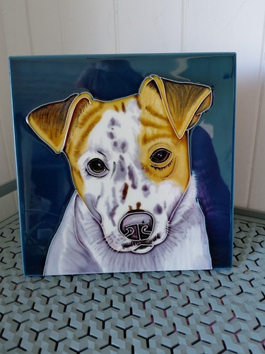 Jack russell terrier - terrier, ceramic