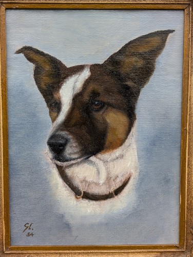 C1934 original oil painting - painting, on
