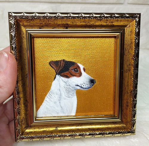 Jack russell terrier oil - jack,