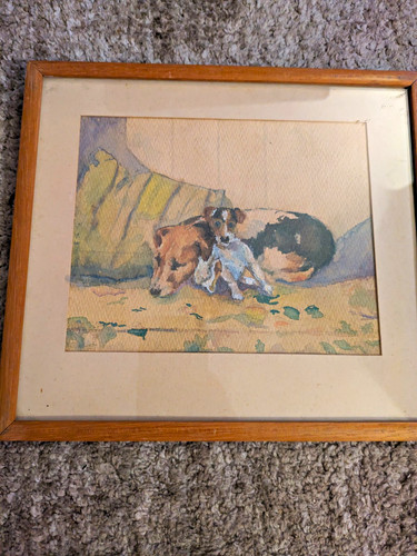 Original vintage jackrussell - vintage,