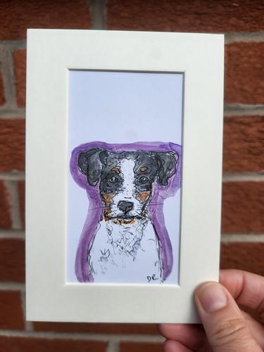 Jack russell hand painted - jack,