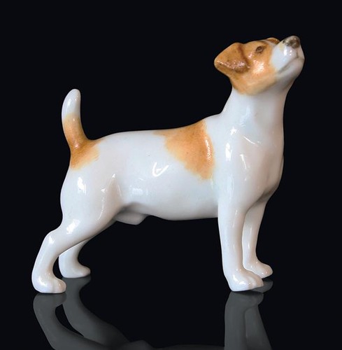 Jack russell hand painted fine - hand,