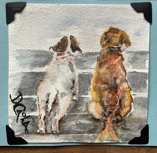 Original watercolour painting - original,