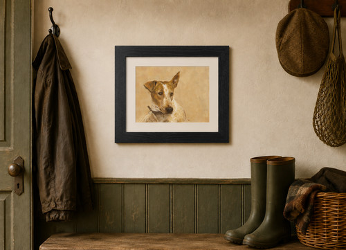 Framed print original - my,