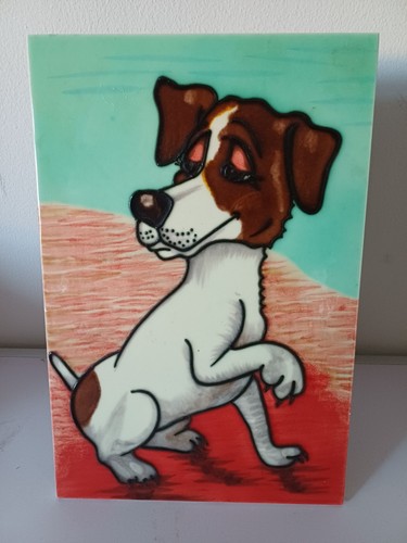 Jack russell ceramic art - jack,
